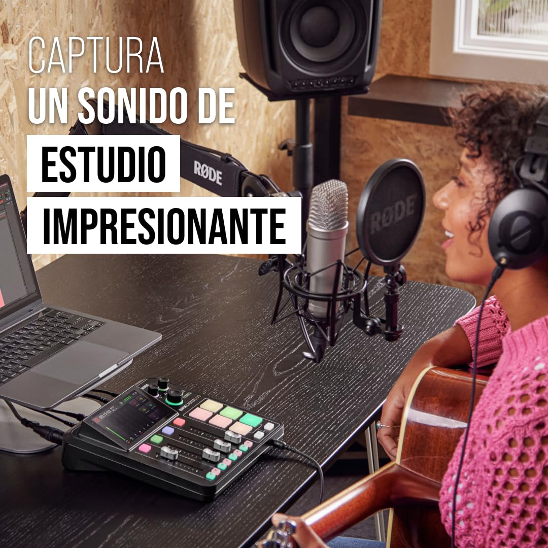 RØDECaster Duo Solución de producción todo en uno para podcasts, streaming, producción musical y creación de contenidos