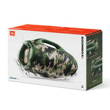JBL Boombox 4, Altavoz Bluetooth portátil, Sonido JBL Pro, AI Sound Boost, Resistencia al Agua/Polvo IP68, autonomía 34 h, Life, Auracast, 2 ajustes de Refuerzo de Graves, Verde Camuflaje