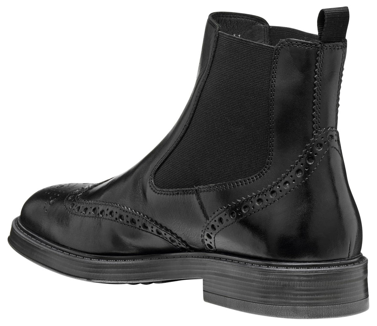 Geox U Henreys, Bota de Tobillo Hombre, Negro, 43.5 EU