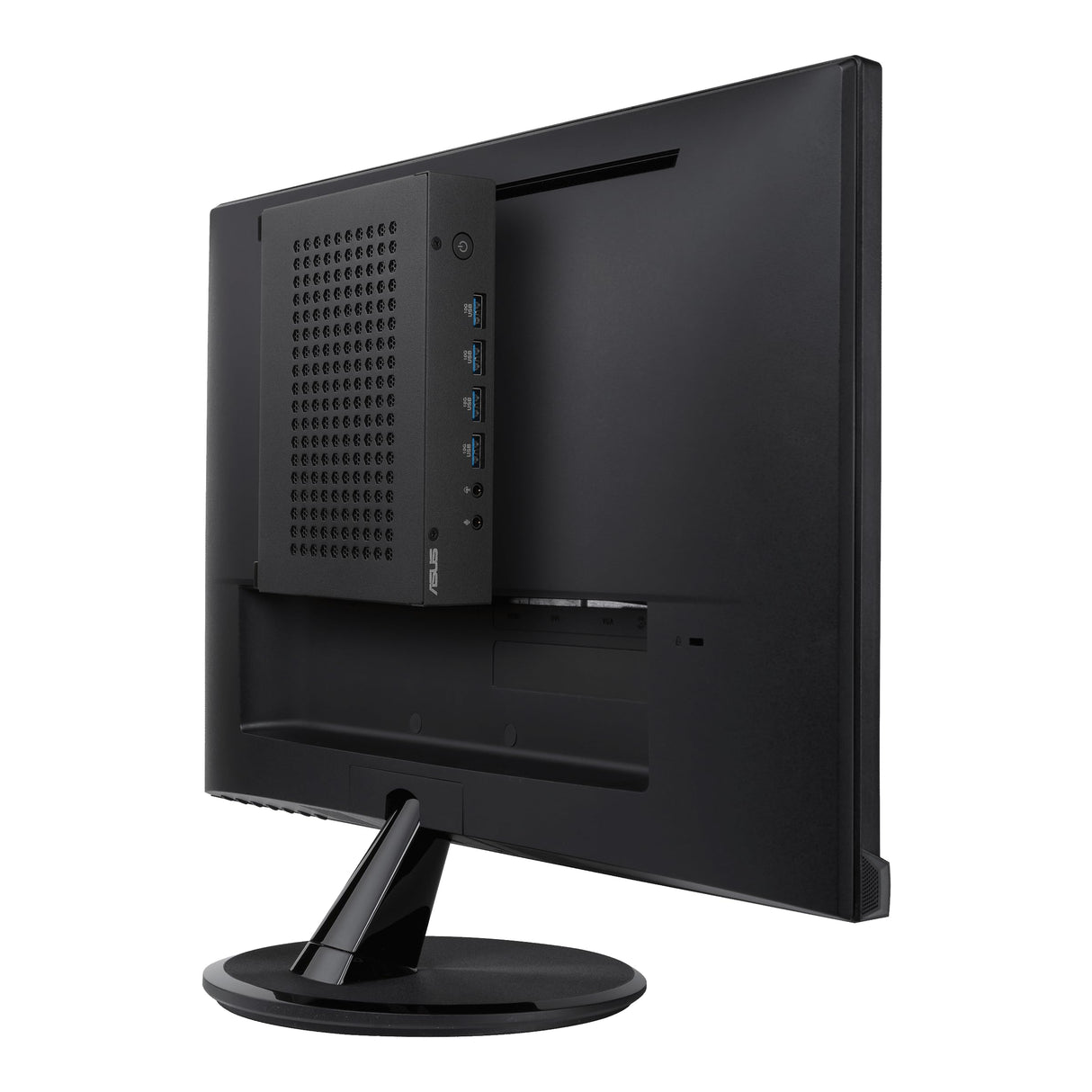ASUS ExpertCenter PN43-SN97ADS - Mini Ordenador de sobremesa (procesador Intel N97, gráficos Intel UHD, 4 GB de Memoria DDR4, 128 GB M2. NVMe PCIe 4.0 SSD, WiFi 6E, Bluetooth 5.2, Windows 11 Pro,