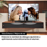Samsung Barra de Sonido HW-C430/ZF - Subwoofer inalámbrico incluido, Dolby Digital 2.1, Modo Juego, Bluetooth 4.2 Power On y One Remote Control