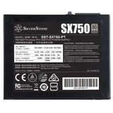 Silverstone SST-SX750-PT - SFX Series, Fuente de alimentación 750W 80 Plus Platino, Baja sonoridad, 92mm