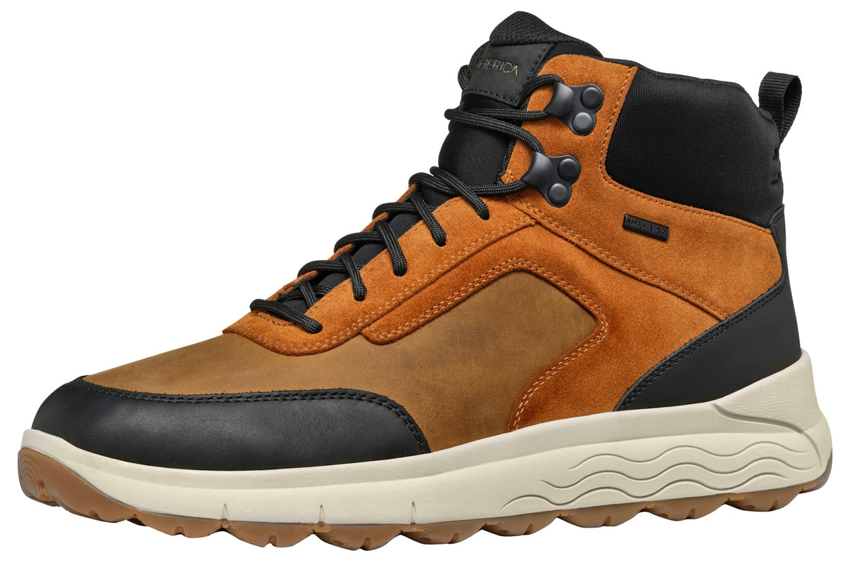 Geox Men's U Spherica 4x4 B ABX Ankle Boot, Ocre, 42 EU