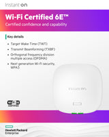 Punto de Acceso HPE S1T32A Blanco