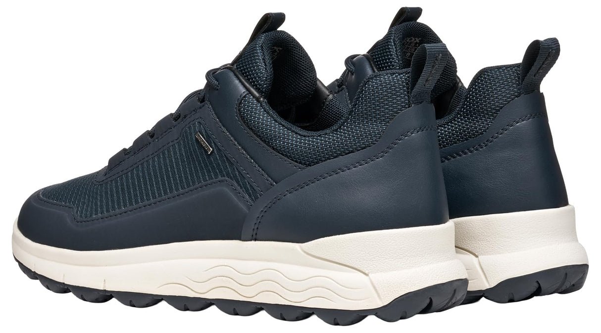 Geox D Spherica 4x4 B ABX, Zapatillas Mujer, Azul, 37 EU