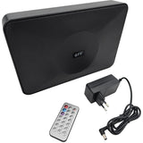 GTY-A4021 - Altavoz Activo con Bluetooth, Entrada USB y AUX, TWS, Montaje en Pared y Soporte, Control Remoto, 120 W de Potencia máxima, Ideal para Fiestas, Eventos, TV y PC, Color Negro