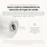 XIAOMI OpenWear Stereo - Auriculares inalámbricos, cancelación de Ruido, Driver dinámico, Doble micrófono, 7.5 Horas de autonomía y 38,5 Horas con el Estuche de Carga, Cosmic Grey (Versión ES)