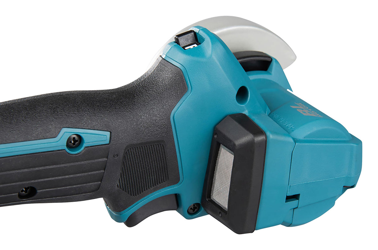 Makita DMC300RTJ - Cortador de disco compacto (18 V, ion de litio, 76 mm, sin escobillas, incluye 2 baterías de 5,0 Ah y cargador)