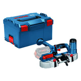 Bosch Professional GCB 18V-63 - Sierra de cinta a batería (18V, ancho de corte 63,5 mm, sin batería, en L-BOXX)
