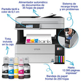 Impresora multifunción EcoTank ET-5150 A4 con depósito de tinta, conexión Wi-Fi