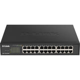 D-Link DGS-1100-24PV2/E, Switch Smart 24 Puertos Gigabit, PoE, Power Over Ethernet, Gestión Web, Layer 2, VLAN, IGMP Snooping, VoIP VLAN, QoS, Seguridad Red - Cable de alimentación de la UE