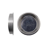 LELIT Portafiltro de 2 Vías LELIT58 - Pico Doble - Incluye Filtros de Acero Inoxidable - Mango de Madera - PLA582B - Plata/Madera de Nogal Negro