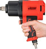 Vigor Llave de impacto V6899N, color rojo