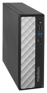 MEDION PC Sobremesa T80. Intel Core i5-12450H. 16GB RAM. 512GB SSD. Wi-Fi 6E. Windows 11. Diseño Potente. Color Negro. MD35423., Incluye Programa de Fiabilidad