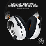 Razer BlackShark V2 Pro - Auriculares Inalámbricos para Esports (Diafragmas de Titanio de 50 mm TriForce, Micrófono Supercardioide HyperClear, Cancelación Pasiva de Ruido Avanzada) Rainbow Six Siege