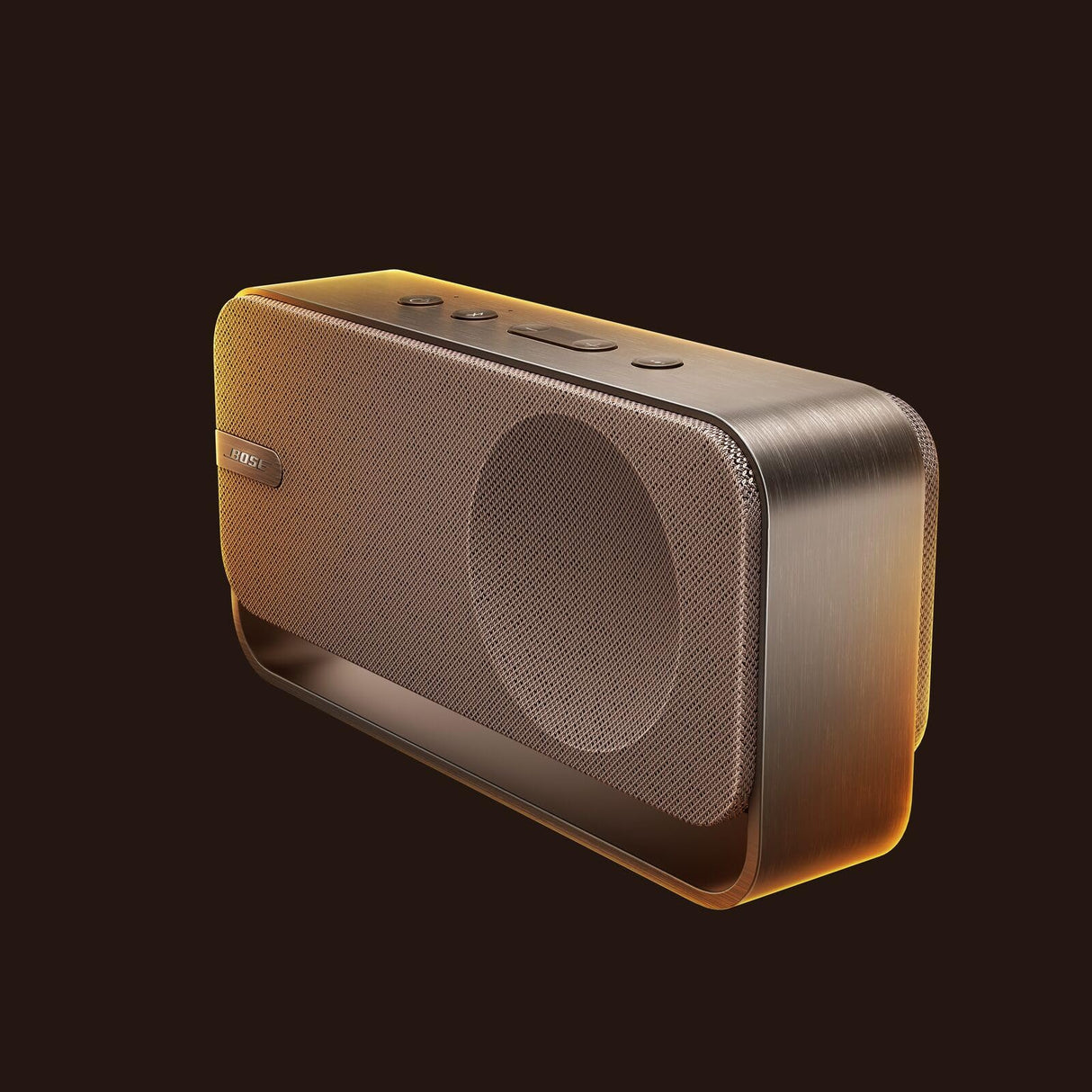 Bose SoundLink Home Altavoz, Altavoz Bluetooth de Estantería Portátil e Inalámbrico, hasta 9 Horas de Batería, Madera cálida