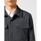 Wrangler Chaqueta de transición, Gris, S para Hombre