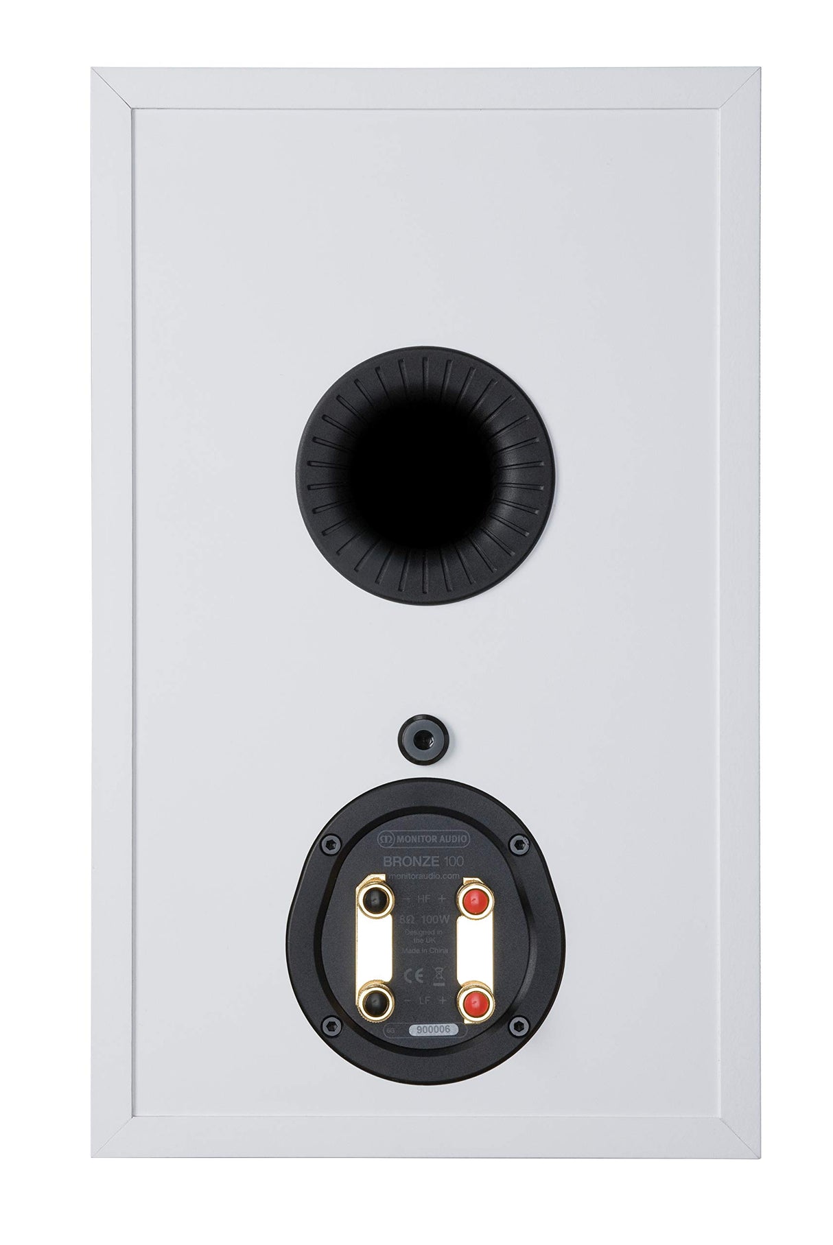 MONITOR AUDIO Bronze 100 6G | Color: Urban Grey | Par de Altavoces compactos | Estéreo y Cine en casa | Altavoces de Estante | 2 vías | 8 Ohm | 100W | Tapa magnética | Bassreflex | Pasivo