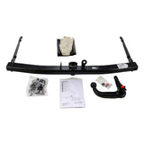 Westfalia Enganche Desmontable para Audi Q3 (09/2011-06/2018) - Viene Acompañado de un Kit de Cableado de 13 pines