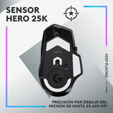 Logitech G G502 X PLUS LIGHTSPEED Ratón inalámbrico RGB para Gaming - Ratón óptico con interruptores híbridos LIGHTFORCE, LIGHTSYNC RGB, sensor HERO 25K, compatible con PC - macOS/Windows - Negro