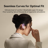 HUAWEI FreeBuds 5 Auriculares inalámbricos Bluetooth 5.2, iOS & Android, con Certificado de Alta resolución, diseño Open-fit, Doble conexión, 30 Horas de duración de la batería, IP54, Plateada