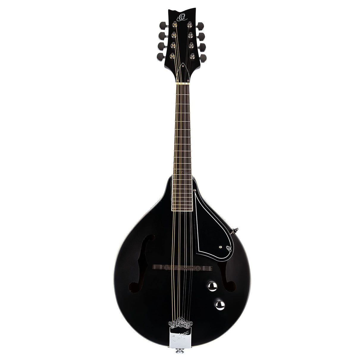 ORTEGA Mandolin A-Style Series Incluye funda BK Negro RMAE40SBK