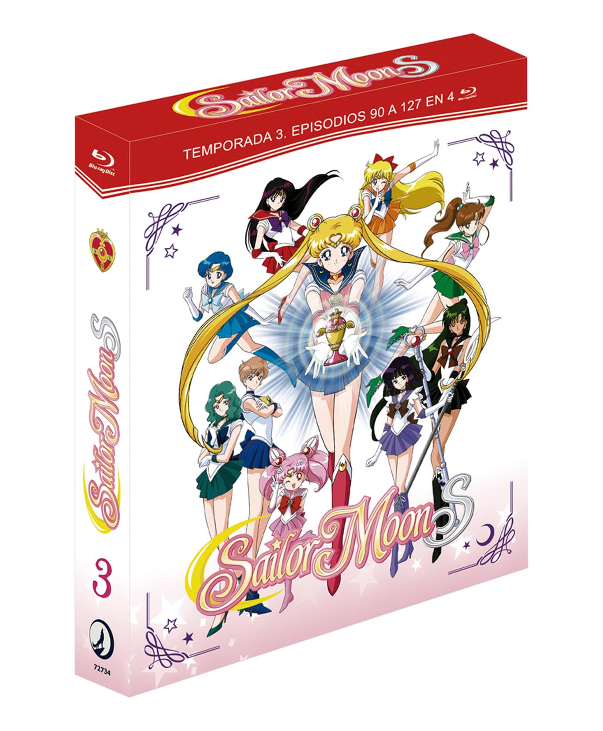 Sailor Moon S Temporada 3 [Bluray] (Episodios 1 a 38) (90 a 127) [Blu-ray]