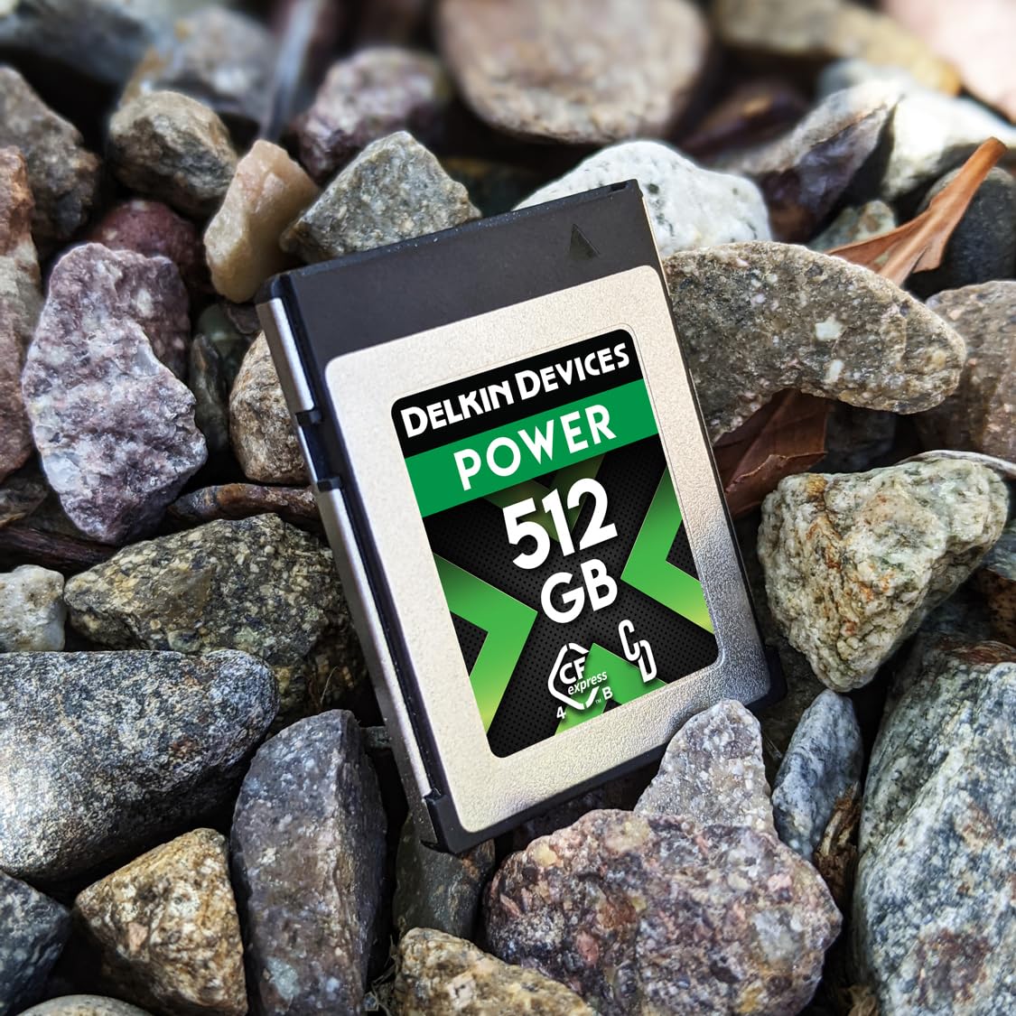 Delkin Power - Tarjeta de Memoria CFexpress Tipo B 4.0 para cámaras Digitales, Ideal para Transferencia rápida de imágenes y Videos para Almacenamiento, Almacenamiento de Tarjetas de Memoria (512 GB)