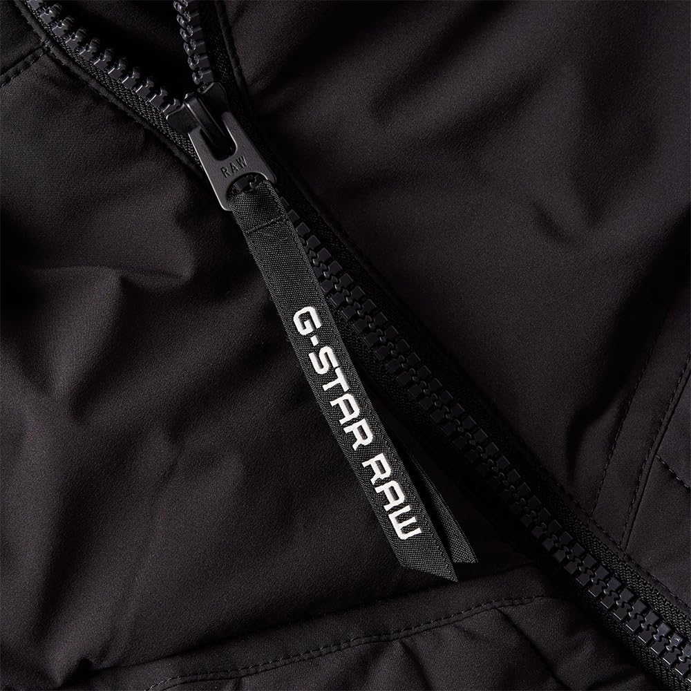 G-STAR Para Hombre G- Whistler Padded Hooded Parka 2.0, Negro (dk black D25347-D518-6484), S