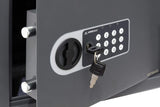 ARREGUI Premier 16501-S2 Caja Fuerte de Acero con Cerradura Electrónica, Caja de Seguridad para Casa y Hogar, Teclado con Código Programable, con Llave de Emergencia, 25 x 35 x 25 cm, 16 L