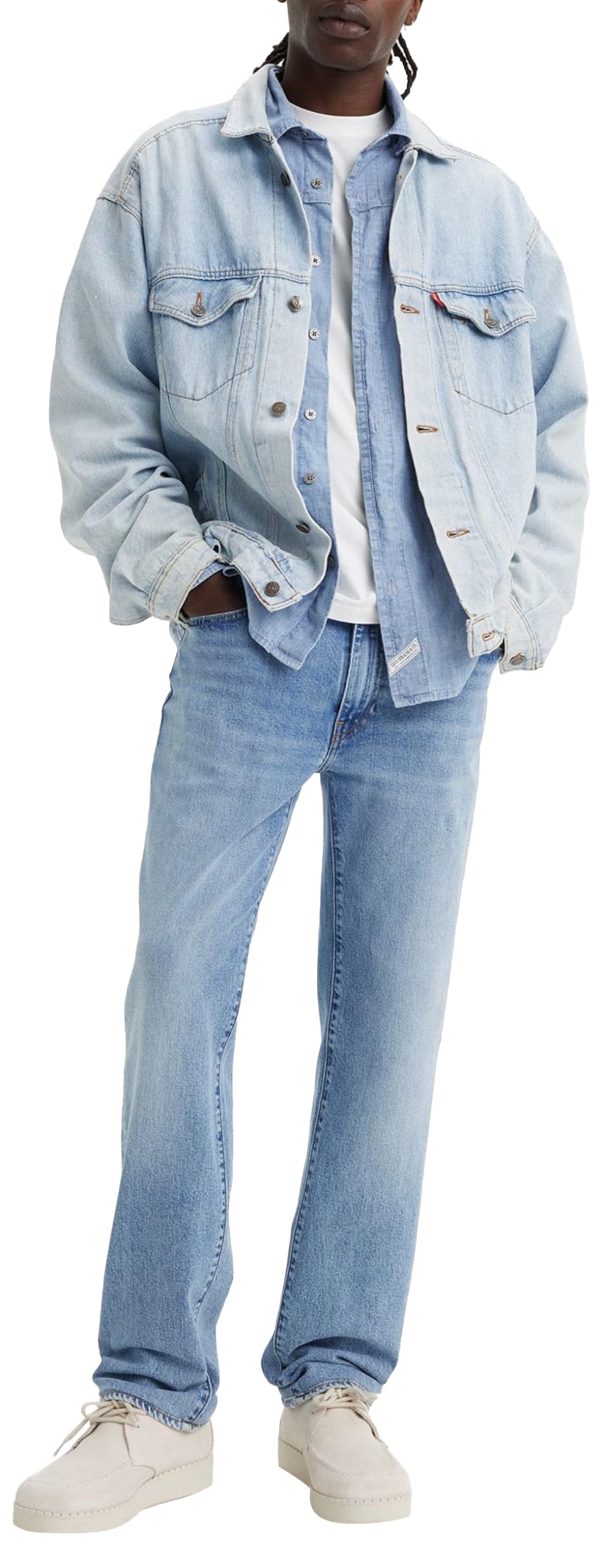 Levi's 514 Straight Fit Jeans, Left Alone, 29W / 32L Hombre