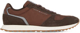Tommy Hilfiger Runner Sneaker Hombre New Eva Mix Flag Calzado, Marrón (Ebony Brown), 43