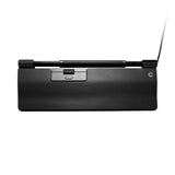 Contour Rollermouse Pro | Ratón con Cable | Reposamuñecas Tamaño Regular | Ratón Ergonómico | Alivio del Dolor | 6 Botones Programables | 2800 PPP | para Windows y Mac | Cuero Vegano