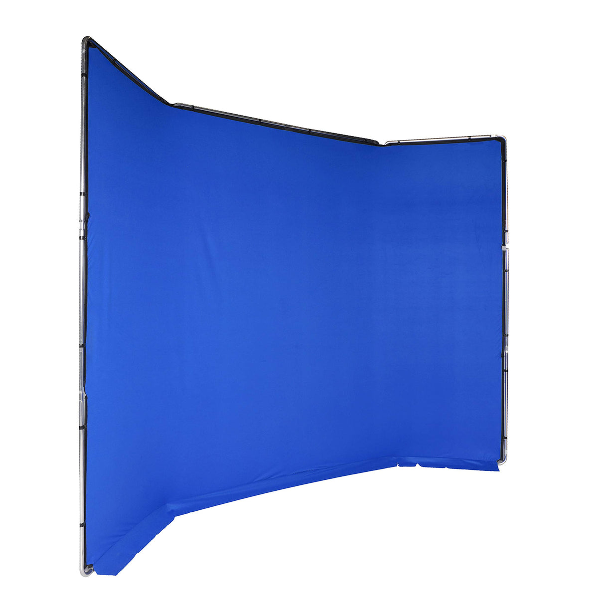 Manfrotto Chroma Key FX MLBG4301KB - Kit de fondo de 4 x 2,9 m, color azul, gran área de trabajo, configuración ultrarrápida, kit reutilizable, ideal para sesiones de localización, bolsa de transporte