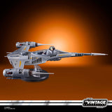 Star Wars La colección Vintage - Caza Estelar N-1 de El Mandaloriano - Serie The Mandalorian - Figura y vehículo a Escala de 9,5 cm