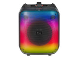 Trevi XFest XF 470 KB - Altavoz Amplificador portátil Fire Flame 60 W, Conector USB, Micro SD, AUX-IN, batería integrada, Karaoke Party Altavoz con micrófono dinámico Incluido