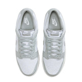 NIKE Dunk Low Retro, Sneaker Hombre, White/Lt Smoke Grey/White, 40.5 EU