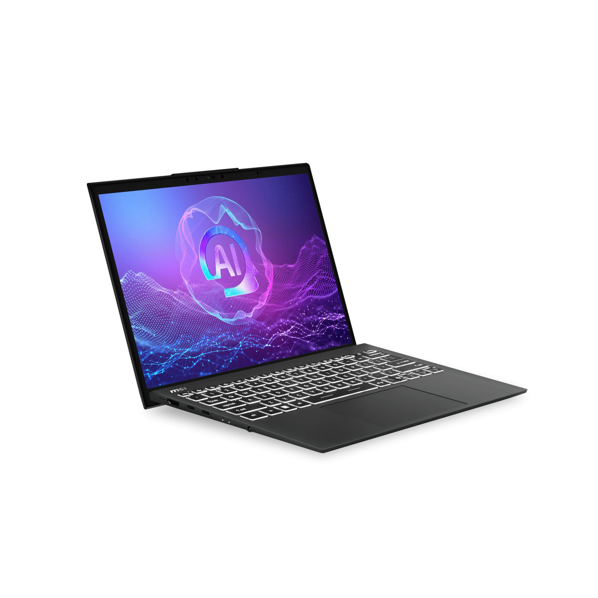 MSI Prestige 13 AI EVO A2VMG-042ES portátil Profesional 13.3 pulg, 2.8K 2880x1800, Intel Core Ultra 7 Processor 258V, Intel ARC 140V, 32GB RAM, 1TB SSD, Windows 11 Home, Stellar Gray, QWERTY Español