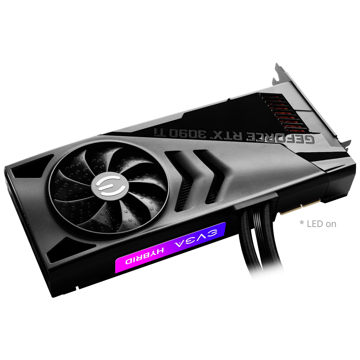 EVGA GeForce RTX 3090 Ti FTW3 ULTRA HYBRID GAMING, 24G-P5-4988-KR, 24GB GDDR6X, iCX3, HYBRID Cooler, ARGB LED, Backplate, Free eLeash