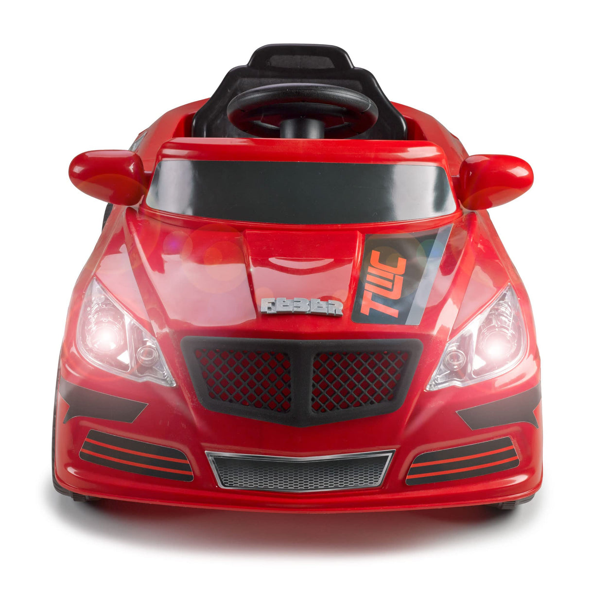FEBER - Twinkle Car R/C, Coche Eléctrico con Radio Control, Batería de 12V, Mando Incluido con Distancia Máxima de 10 m, Autonomía de 45 min, Peso Máximo 25 kg, Edad de 3 a 6 años, Famosa (800012263)