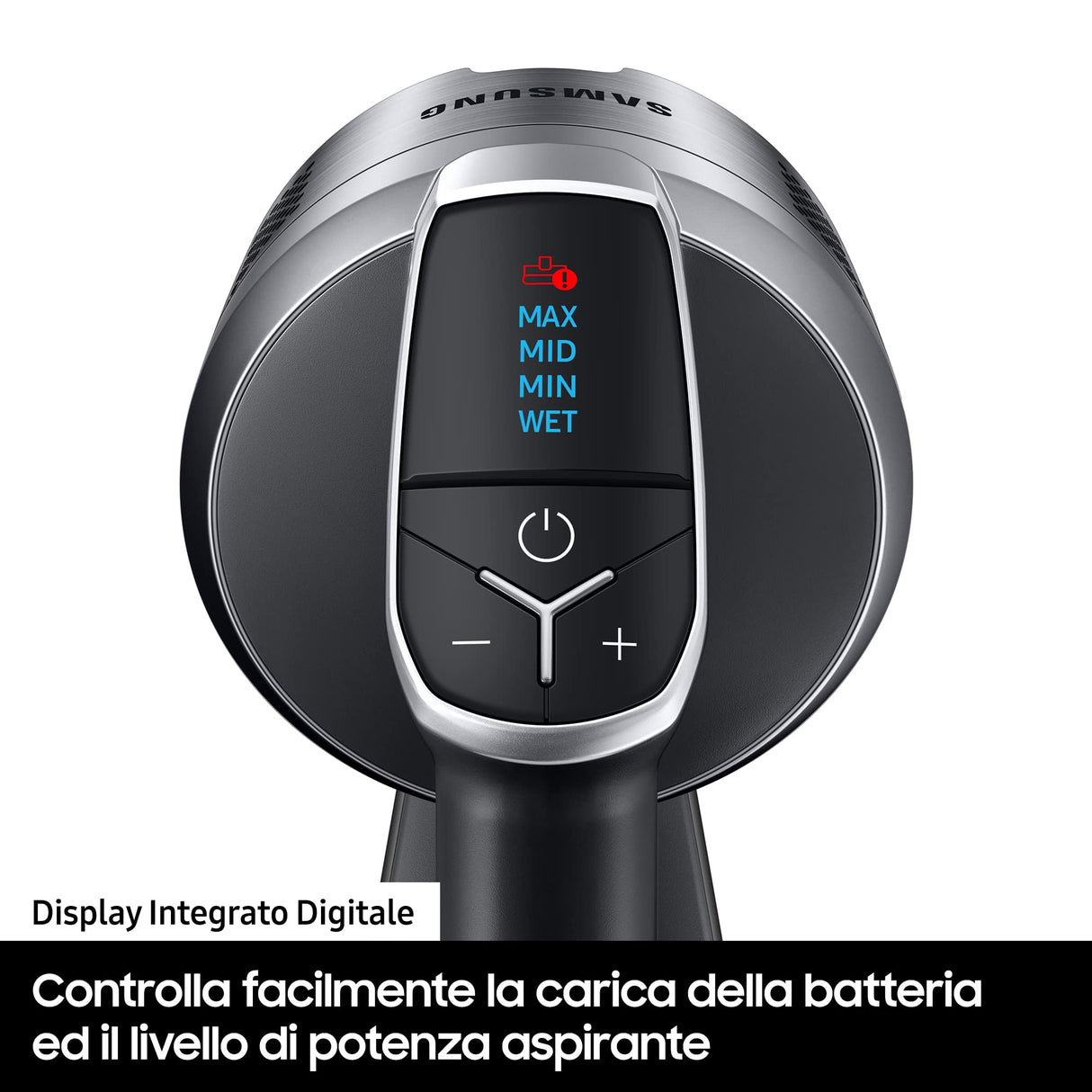 Samsung Aspirazione VS20T7531T1/ET, Samsung Jet 75 Turbo, plata negra, 4 accesorios
