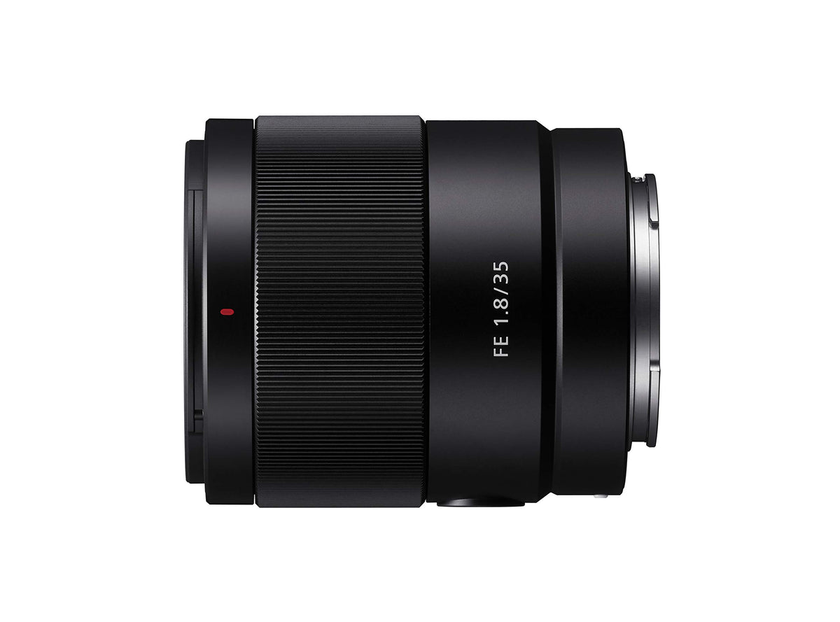 Sony SEL35F18F – 35 mm F1.8 Objetivo gran angular para Full Frame & APS-C, compacto y luminoso, montura E. Ideal para reportajes, viajes y uso diario (compatible con serie A7, ZV-E10, A6400, A6700)