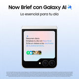 Samsung Galaxy Z Flip7 FE 256GB - Teléfono con IA, Diseño Plegable, Pantalla Frontal Amplia, Cámara 50MP, Memoria 8GB, Batería 4000 mAh, Garantía 3 Años + 1 año Extra, Negro (Versión Española)
