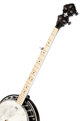 ORTEGA Falcon Series Banjo - Carbón transparente + Funda, OBJE400TCO