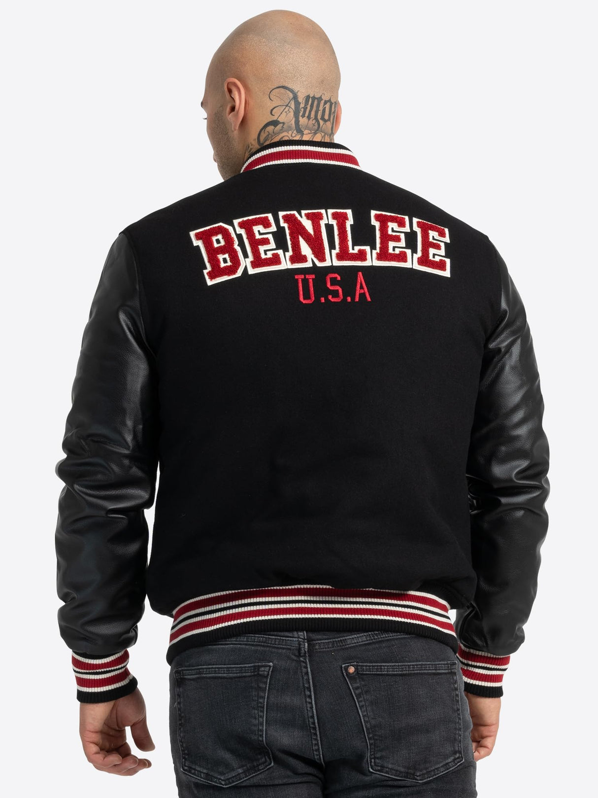 BENLEE Rocky Marciano Francis Chaqueta, Hombre, Negro, XX-Large