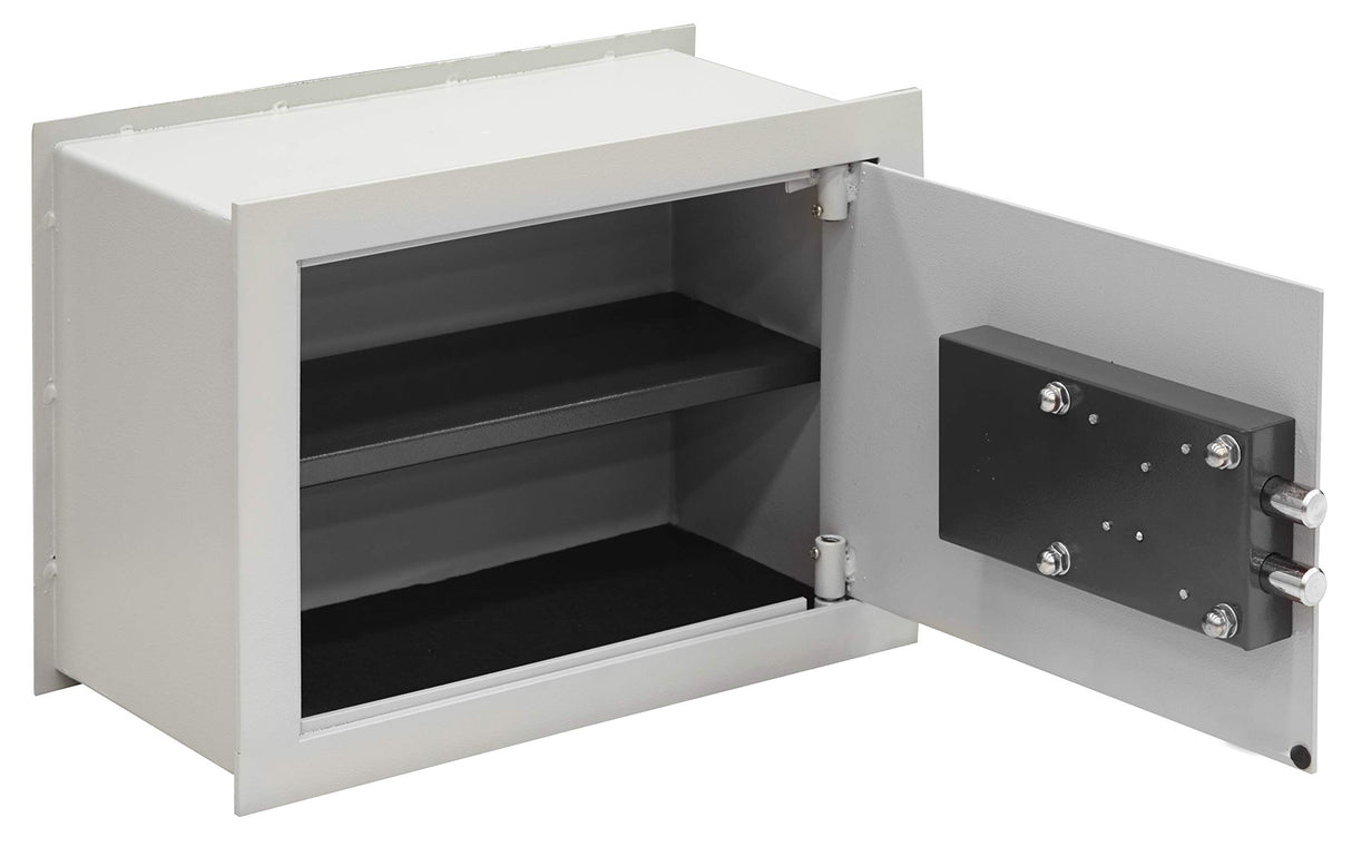 ARREGUI Ideal 5 271350 Caja Fuerte de Empotrar a Pared con Cerradura de Llave | Caja de Seguridad para Casa y Hogar | Fácil de Usar | 30 x 41 x 20 cm | 17 L