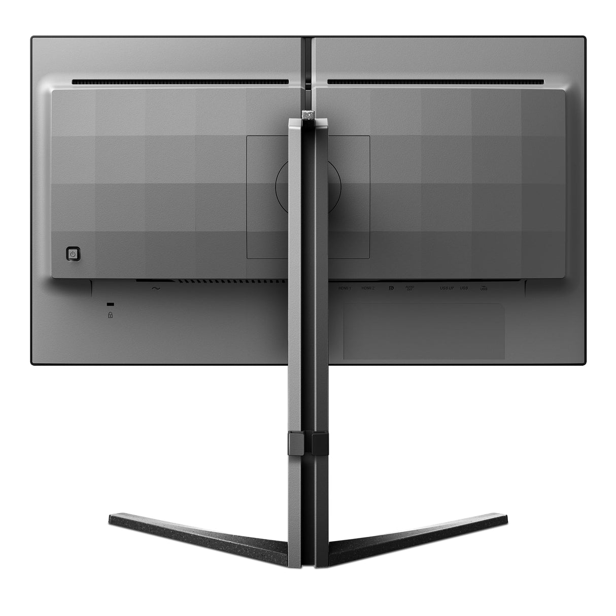 Philips 25M2N5200U Monitor 25 Pulgadas FHD, 360Hz / 390Hz, Fast IPS, 0.5 ms MPRT, Adaptive Sync., HDR400, FreeSync Premium, Altura Ajustable (1920x1080, 2X HDMI 2.0, 1x DP 1.4), Gris Oscuro