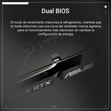 ASUS Dual GeForce RTX 5060 Ti 16GB GDDR7 OC Edition (PCIe 5.0, 16GB GDDR7, DLSS 4, HDMI 2.1b, DisplayPort 2.1b, diseño de 2.5 Ranuras, diseño de Ventilador Axial-Tech, tecnología 0dB)