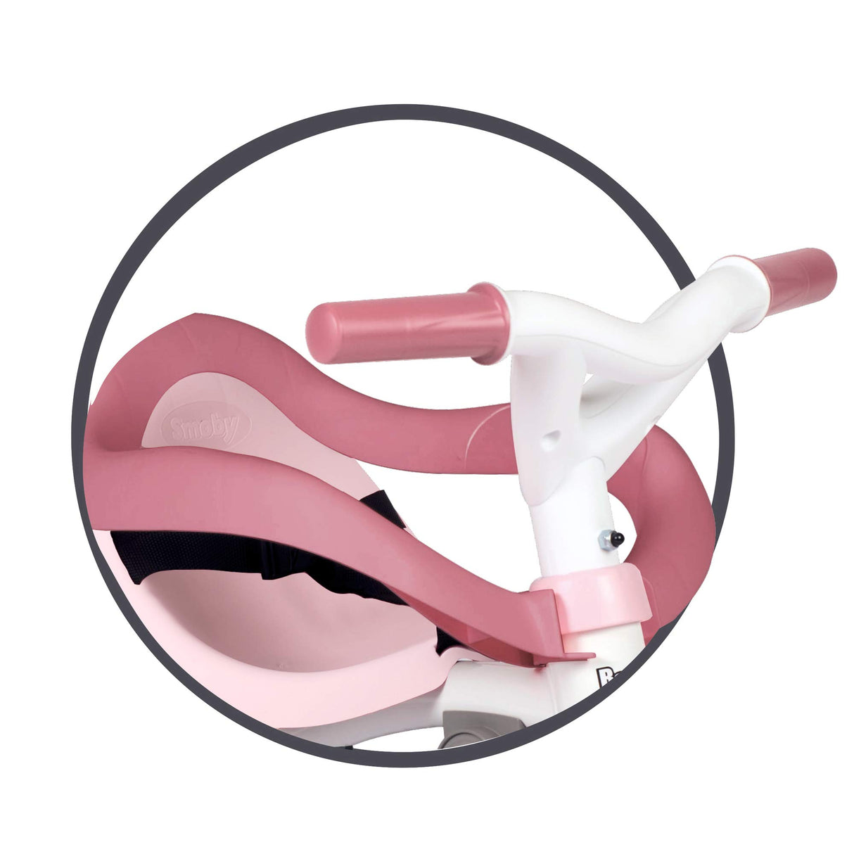 Smoby-Triciclo Be Move Confort Rosa (740415), Color (7600740415)