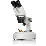 Bresser 5803100 Researcher ICD LED 20x-80x Microscopio, blanco